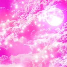 Twilight Halloween Pink Night Sky Background Pattern