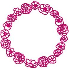 Paris Flower Wreath