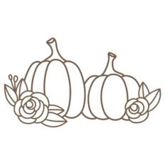 Floral Pumpkin