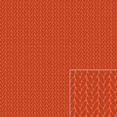 Fall Orange Knitted Printable Pattern Background