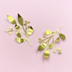 Foliage 34 for cake topper