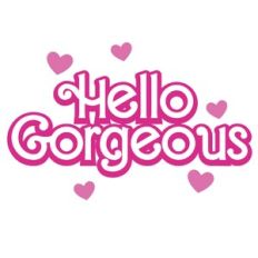 Hello Gorgeous Layered Quote