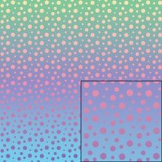 multicolor gradient dot pattern