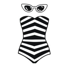 Striped Swimsuit