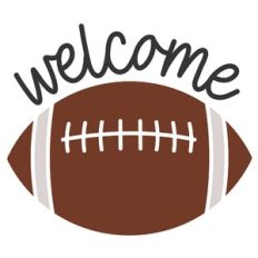 Simple Welcome Football