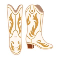 White Cowboy Boots