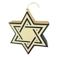 Box Six Point Star Slide Tog Orn