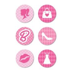 Pretty in pink sticker set