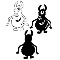 Cute Halloween Monster