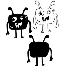 Cute Halloween Monster