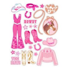 Cowgirl Stickers