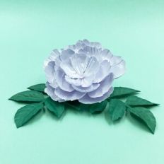 FLOWER 187 WITH FOLIAGE