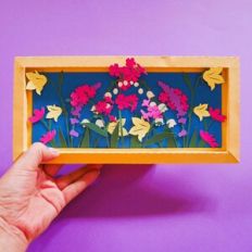 Flowers Wall Art Gift Box