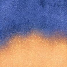 Blue to Gold Glitter Ombre Background Pattern