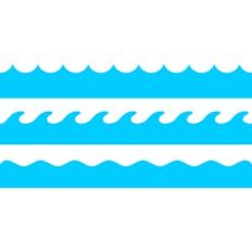 ocean waves borders