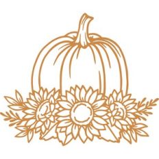 sunflower pumpkin