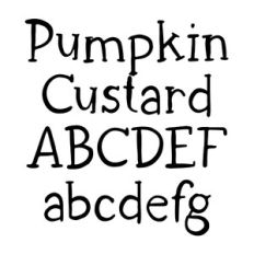 BFC Pumpkin Custard Farmhouse Autumn Rustic Serif Font
