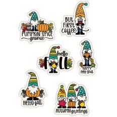 Fall Gnome Sticker Set