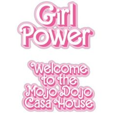 Girl Power Sticker Set