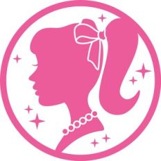 Dressed Up Girl Silhouette