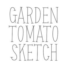BFC Garden Tomato Sketch Serif Handwriting Tall Font