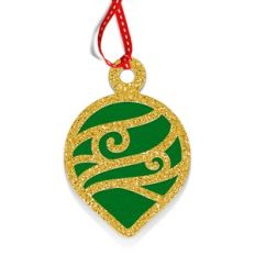 Christmas Bauble Paper Tag / Ornament