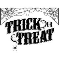 trick or treat spiderweb sign