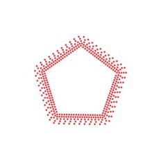 PENTAGON RHINESTONES DESIGN
