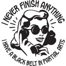 Black belt in Partial Arts