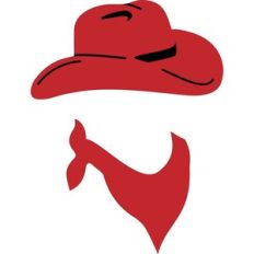 Cowboy Hat and Bandana