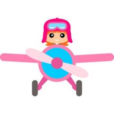 pilot on the plane
