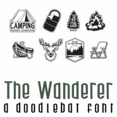 The Wanderer Doodlebat Font