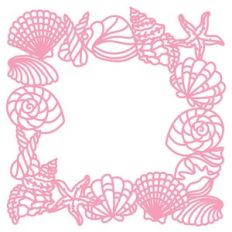 seashells frame