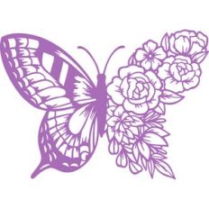 floral butterfly