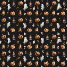 Spooky Fun Halloween Ghosts Printable Pattern