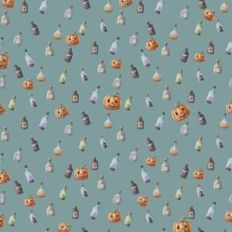 Potion Fun with Pumpkins on Teal