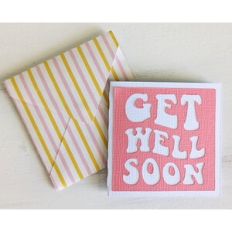 get well soon card and envelope