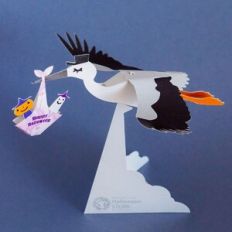 Halloween Stork
