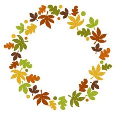 Fall Leaves Frame