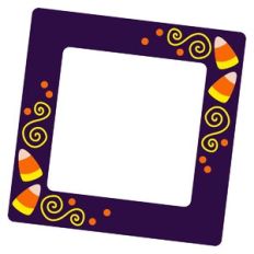 Candy Corn Frame