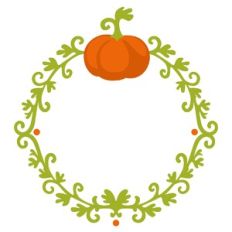 Pumpkin Wreath