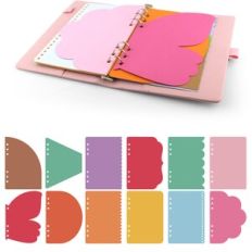 A5 Planner 12 Shaped Pages