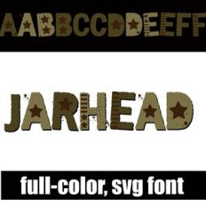 Jarhead Color Font