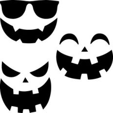 Jack O Lantern Face Bundle