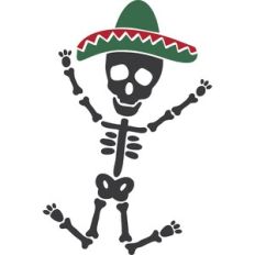 Skeleton with Hat