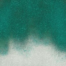 Green to Silver Glitter Ombre Background Pattern