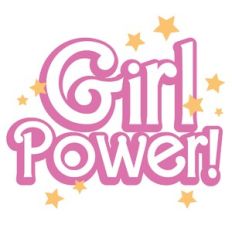 Girl Power Layered Quote