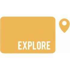 explore and geo tag 4x6 journaling card