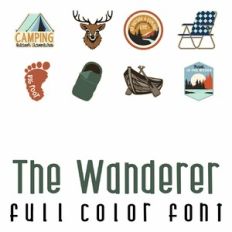 The Wanderer Full Color Font
