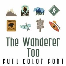 The Wanderer Too Full Color Font